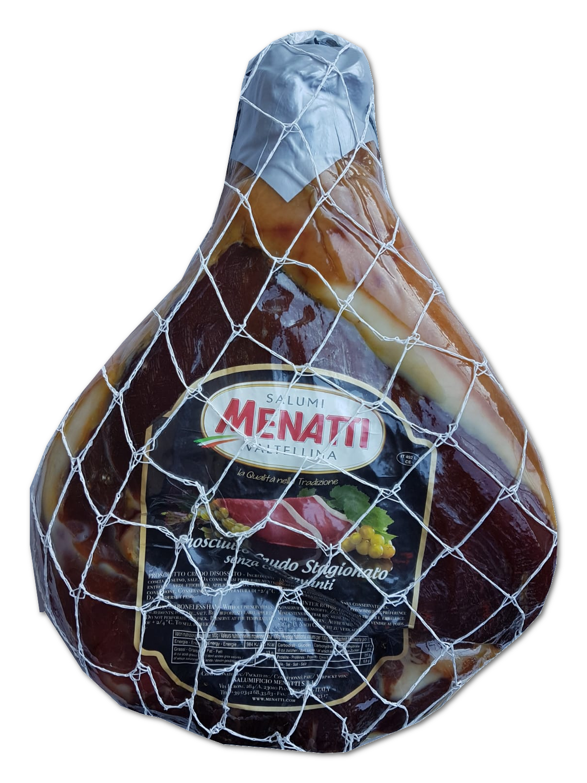 JAMBON D'ITALIE DESOSSE 10-12 MOIS MENATTI